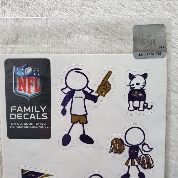 NFL Family Decals - Baltimore Ravens - Picture 3 of 3